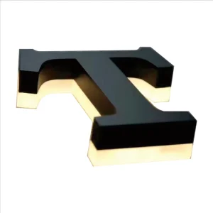 Custom 3D Light Source LED Channel Letters Business Store Sign For Outdoor Business Logo Advertising LED Backlit Letters