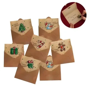 Custom 3D Pop-Up Love Christmas Design Greeting Cards Thank You Card Invitation Gift Business Flyer Postcards