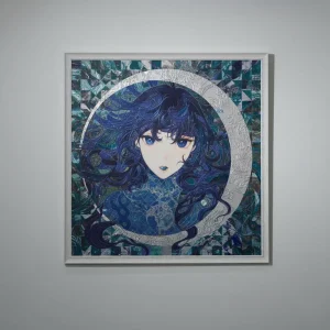 Custom 3D Relief Art Prints Poster Paper/Metal/Hardboard Raised Textured Collection Illustration Posters Artworks Exhibition