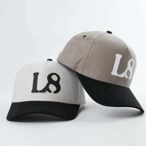 Custom 5 Panels Different Tone Suede Baseball Caps Add Embroidery Logo Structured Baseball Hats