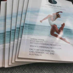 Custom A3 A4 A5 Folded Catalogue Leaflet Brochure Flyer Printing