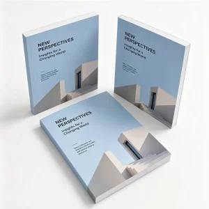 Custom A4 A5 Perfect Bound Brochure Booklet Printing Service