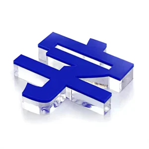 Custom Acrylic 3D Logo Storefront Lettering Wall-Mounted Advertising Sign