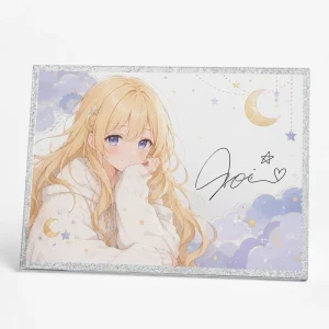 Custom Acrylic Holographic Shikishi Art Boards Popular Anime-Themed Desktop Decor Suitable For Commercial Promotions