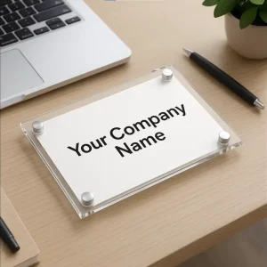 Custom Acrylic Signage High Quality Acrylic Signs For Office Store Hotel And Public Areas Factory Direct Wholesales