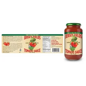 Custom Adhesive Food Packaging Labels for Jars and Cans Eco Friendly Heat Resistant UV Printed Roll Stickers Waterproof