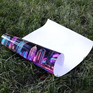 Custom Advertising A0 A1Large Waterproof Vinyl Wall Posters Printing Service 24×36 Adhesive Poster Prints Manufacturer