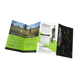 Custom Advertising Pamphlet Folded Leaflet Brochure Flyers Restaurant Menu Offset Printed Custom Size