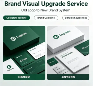 Custom All-in-one Vector Graphic Creation Brand Visual Design Bundle Multi-scene Application Files