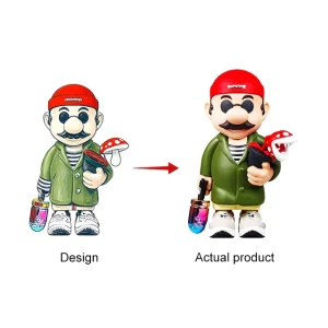 Custom Anime I-Ter Eco-friendly PVC+ABS 3D Action Figure-OEM Manufacturer Custom Size & Color for Character Design