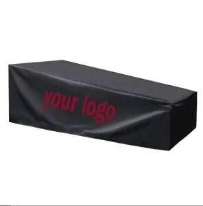 Custom Any Design logo Size 420D Oxford Cloth Garden Black Dustproof and Moistureproof Recliner Cover Home Dust Cover