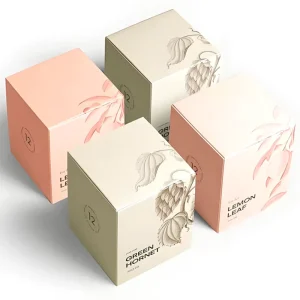 Custom Art Design Beauty Product Paper Box Portable Skincare Bottle Outer Packaging Cosmetics Box