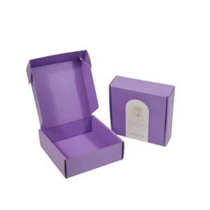 Custom Beautiful Design Eco Friendly Color Printed Corrugated Mailer Box Cardboard Packaging for Gift Sets Cosmetics Retail