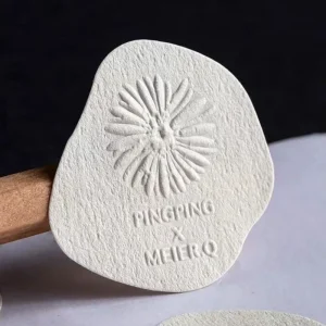 Custom Brand Exclusive Custom Stickers Optional Brand Logo Eco Friendly Art Paper Material 3D Logo Embossed Craftsmanship