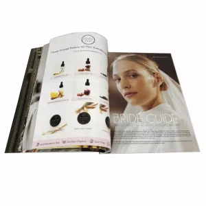 Custom Brochure Design Product Catalog Hardcover Booklet Printing