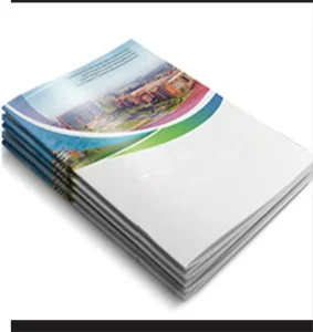 Custom Brochure Design and Printing Company Art Paper Product Manual Instruction System Catalogue