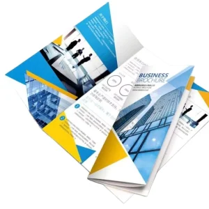 Custom Brochure Leaflet Printing Book & Catalogue Printing Brochure Bulk Art Paper Pamphlet