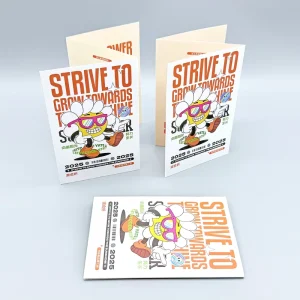 Custom Brochures Double Sides Full Color Printing Design Paper Folding Flyers Printing