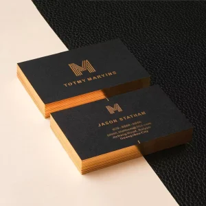 Custom Business Card Printing with Fancy Offset Paper Embossing Digital Printing Free Design for Small Orders