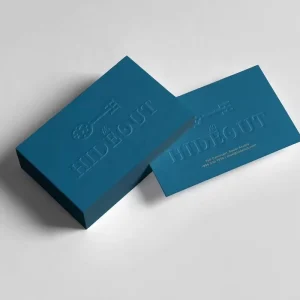 Custom Business Cards Embossed Debossed Letterpress Cards