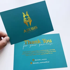 Custom Business Cards, Gift Cards, Greeting Cards, Trading Cards, Wedding Cards, and Thank-You Cards with Logo