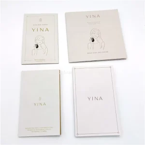 Custom Business Cards and Flyer Brochure Printing Foldable Paper Cosmetic Products Flyers for Packaging
