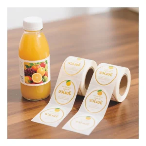 Custom Business Labels Printing Stickers Roll Round Sticker