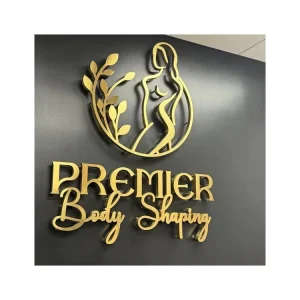 Custom Business Logo Metal Signs Company Name Sign Business Office Store Front Logo Custom Logo Beauty Salon Sign Logo SPA Sign