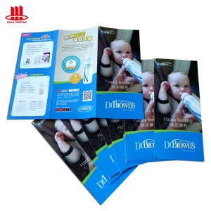 Custom Business Promotional Advertising Flyer Leaflet High Quality Art & Offset Paper Trifold Brochure Printing Service