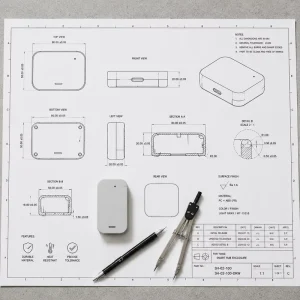 Custom CAD Design and 3D Modeling Service for Electronic Product Development and Plastic Parts