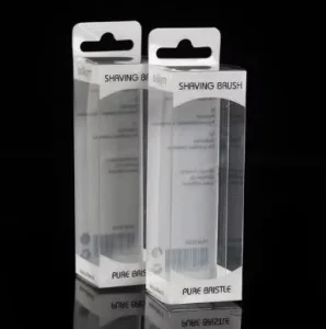 Custom Cardboard Box with Clear Lid PVC Box Packaging for Retail Products