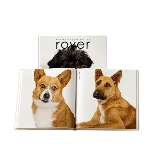 Custom Cardboard Hardcover Full Color Print OEM Factory Cute Dogs Photo Book Printing Services