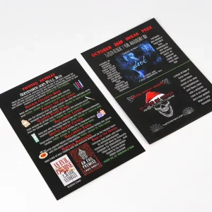 Custom Cards For Ecommerce Packaging And Brand Inserts Cardstock Printing Eco Friendly Material Custom Design Service