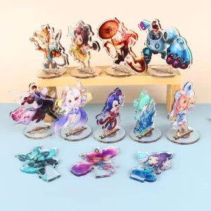 Custom Cartoon Anime Character Figurine Unique Durable for Home Decoration Plastic Souvenir Style Charm