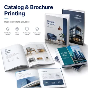 Custom Catalog And Brochure Printing Business Product Booklet Printing Service