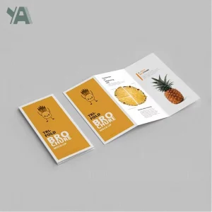 Custom Catalog Brochure Design With Art & Fancy Paper 4 Color Offset Printing Film Laminated