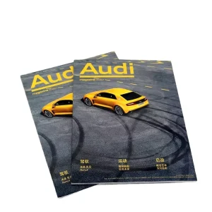Custom Catalogue Book Printing Product Car Propaganda Magazine Printing Advertise Brochure Printing