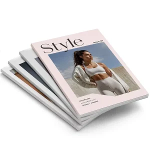 Custom Catalogue Book Printing Product Fashion Propaganda Magazine Printing