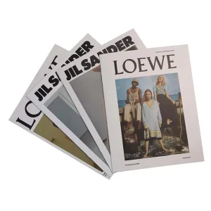 Custom Catalogue Book Printing Product Fashion Propaganda Magazine Printing Advertise Brochure Printing