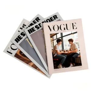 Custom Catalogue Book Printing Product Fashion Propaganda Magazine Printing Advertise Brochure Printing