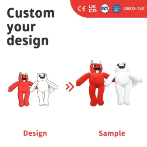 Custom Character Plush Toy Personalized Mascot Stuffed Doll OEM ODM Cartoon Plush Figure Promotional Gift
