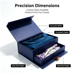 Custom Classic Paper Gift Box Packaging Magnetic Cosmetic Skincare Perfume Box Clothes Packaging Gift Drawer Boxes