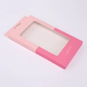 Custom Collapsible Design Foldable Electronic Outer Cellphone Cell Phone Case Product Packaging Paper Box