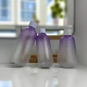 Custom Color 250ml 300ml 400ml BPA Free PET Bottle for Shampoo Conditioner Body Lotion Refillable Feminine Hygiene Face Mask