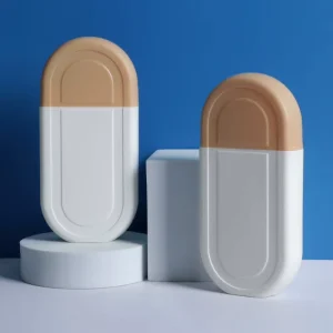 Custom Color 50ml Squeezeable PE Plastic SPF Sunscreen Container for Hand Cream Packaging Cosmetic Sunscreen Bottle