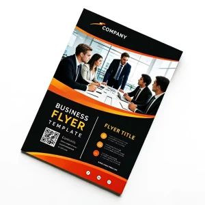 Custom Color A2 A3 A4 A5 A6 Card Brochure Printed Catalogue Advertising Flyer Leaflet for Business