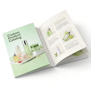Custom Company Product Business Advertising Instructions Booklet Folded Leaflet Flyer Printing Service Catalog Brochure