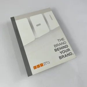 Custom Corporate Introduction Brochure with Cardboard Offset Paper Offset or Digital Printing High Quality Product Guidebook
