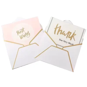 Custom Creative Greeting Card Business Birthday PaperCard Blessing Thank You Cards