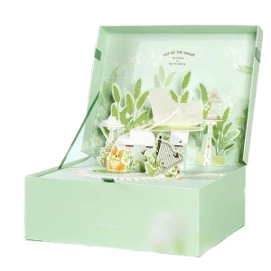 Custom Creative Luxury Gift Box Reusable High end Rigid Cardboard Cosmetic Candle Jewelry Packaging Box for Lover Surprise Box